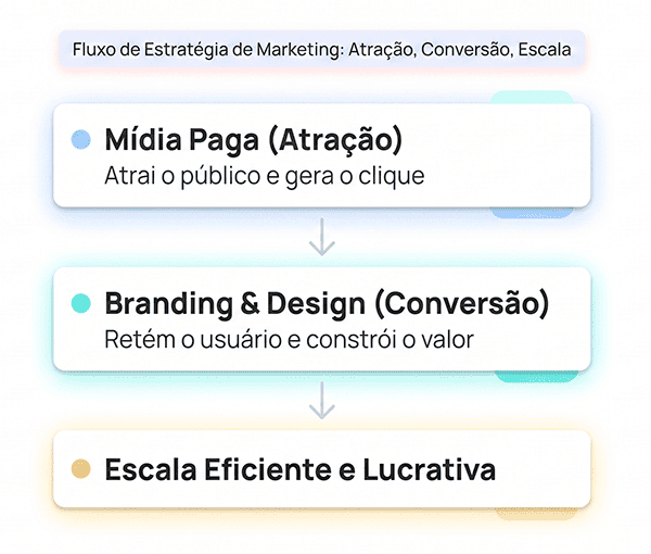 Escalar no marketing não é gastar mais. É gastar melhor.